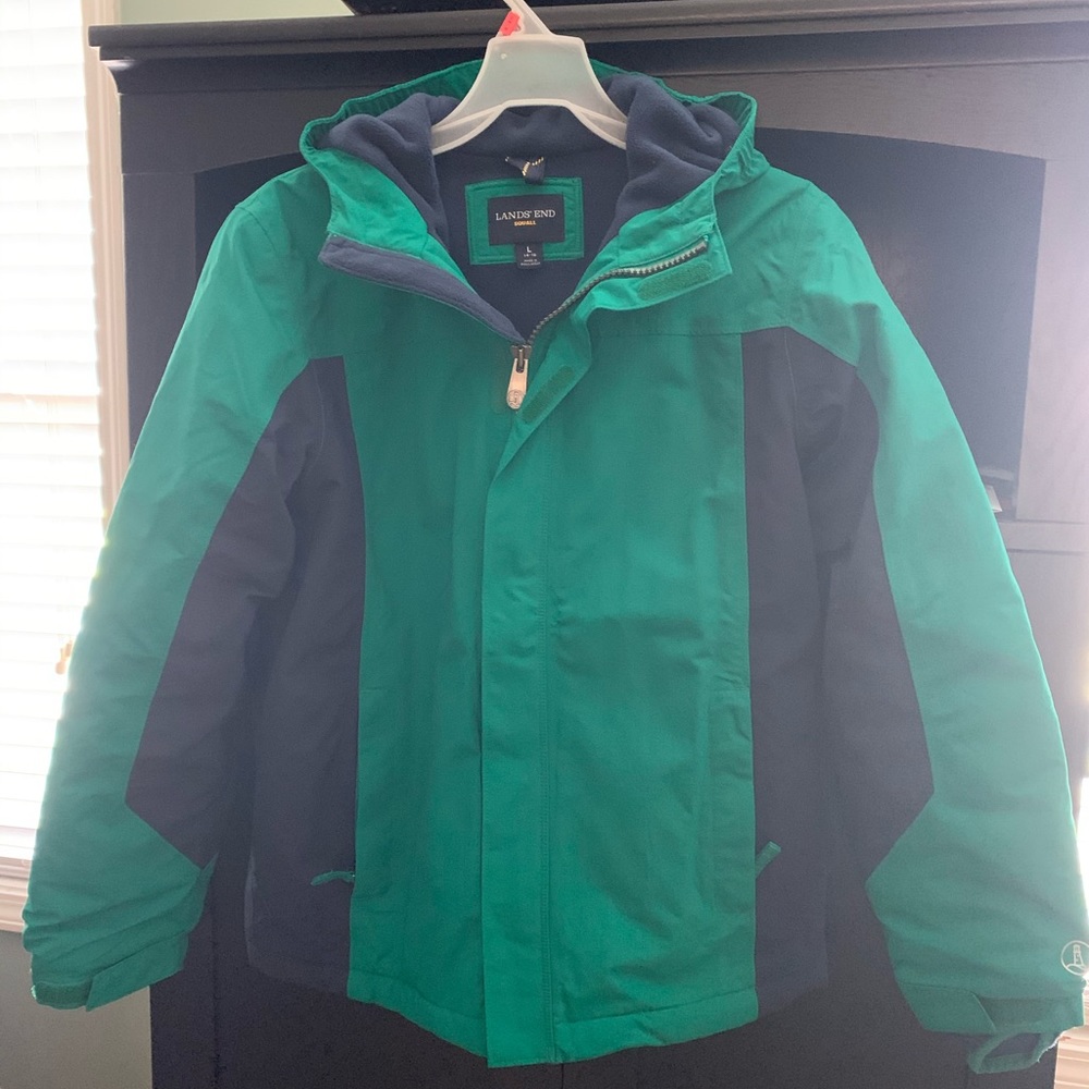 Land’s End Boy’s coat.  Worn Once.